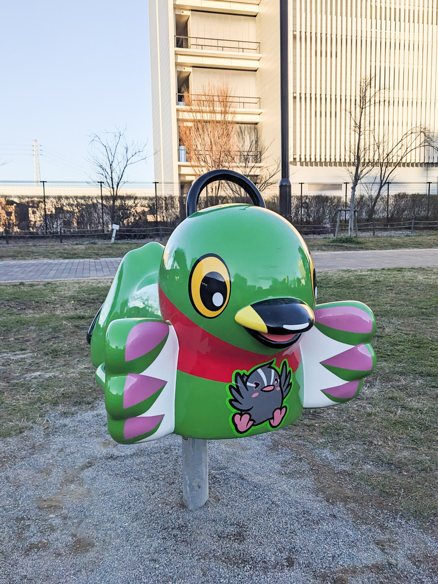 におどり公園に「かいちゃんつぶちゃんの遊具」が誕生！逆になぜ今まで