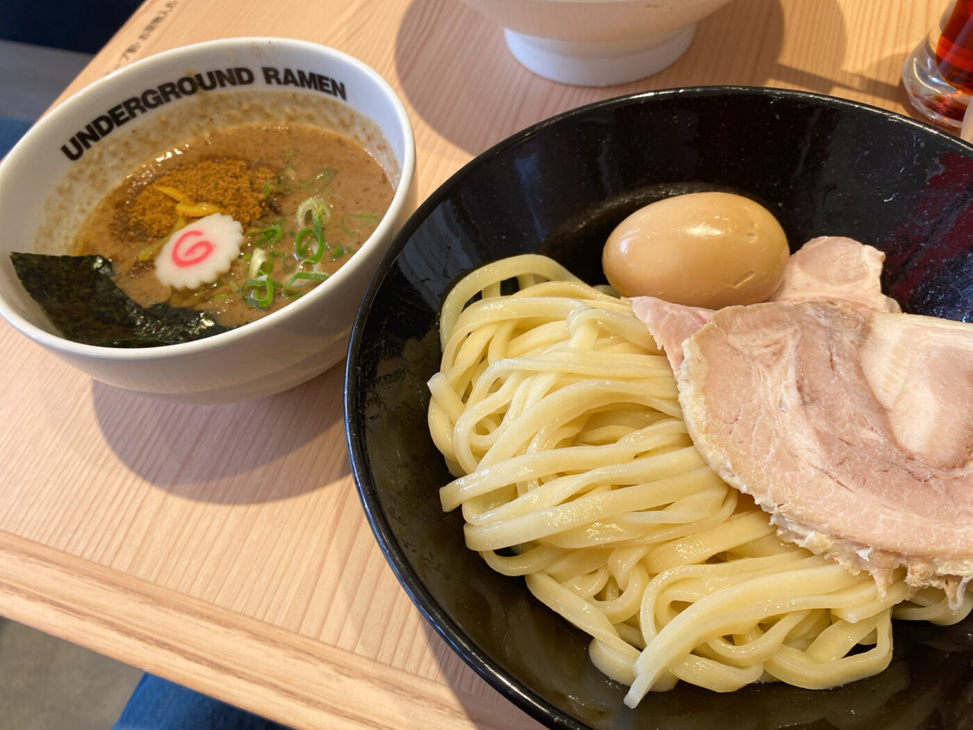 ららぽーと新三郷のラーメン店「UNDERGROUND RAMEN 頑者」でランチ