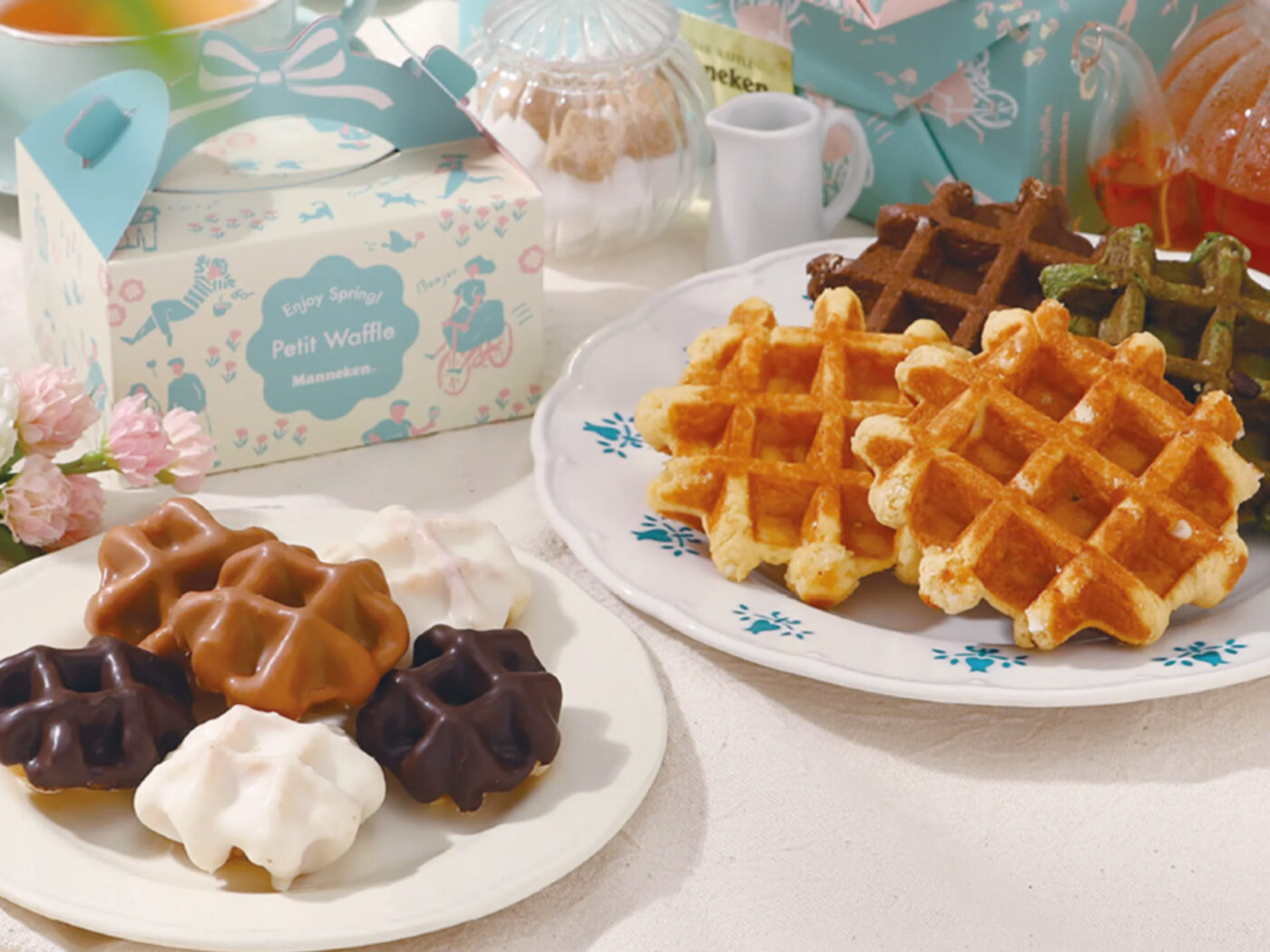 ベルギーワッフルと新しい楽しみ方